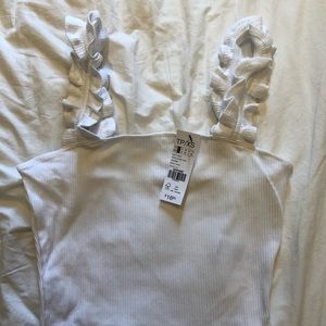 Garage tank with flutter straps size XS